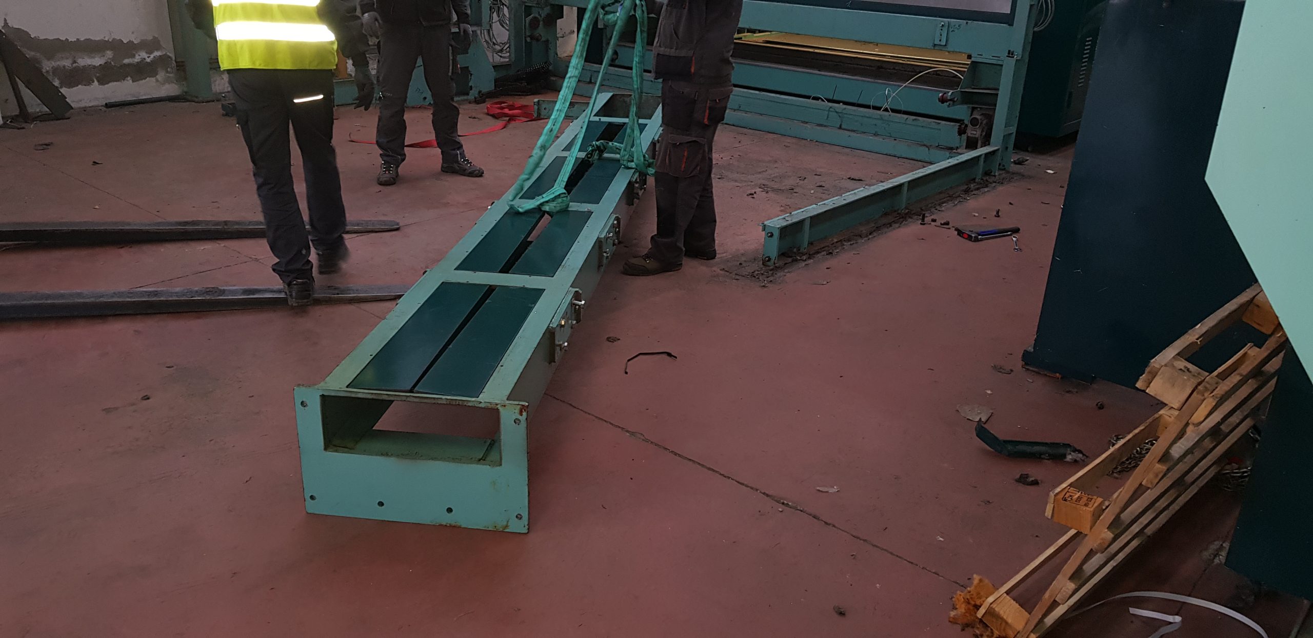 Tomes impregnation line