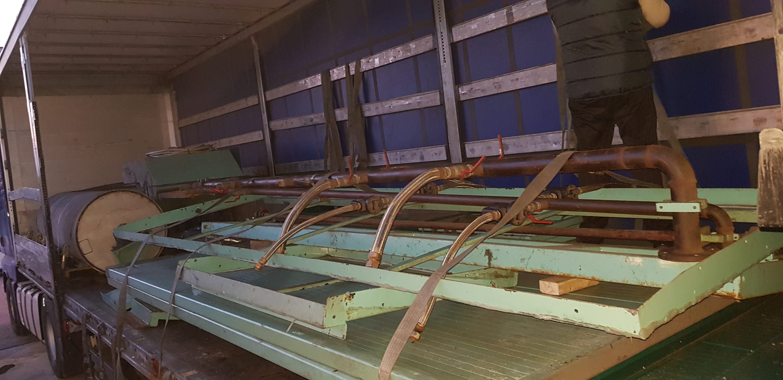 Tomes impregnation line