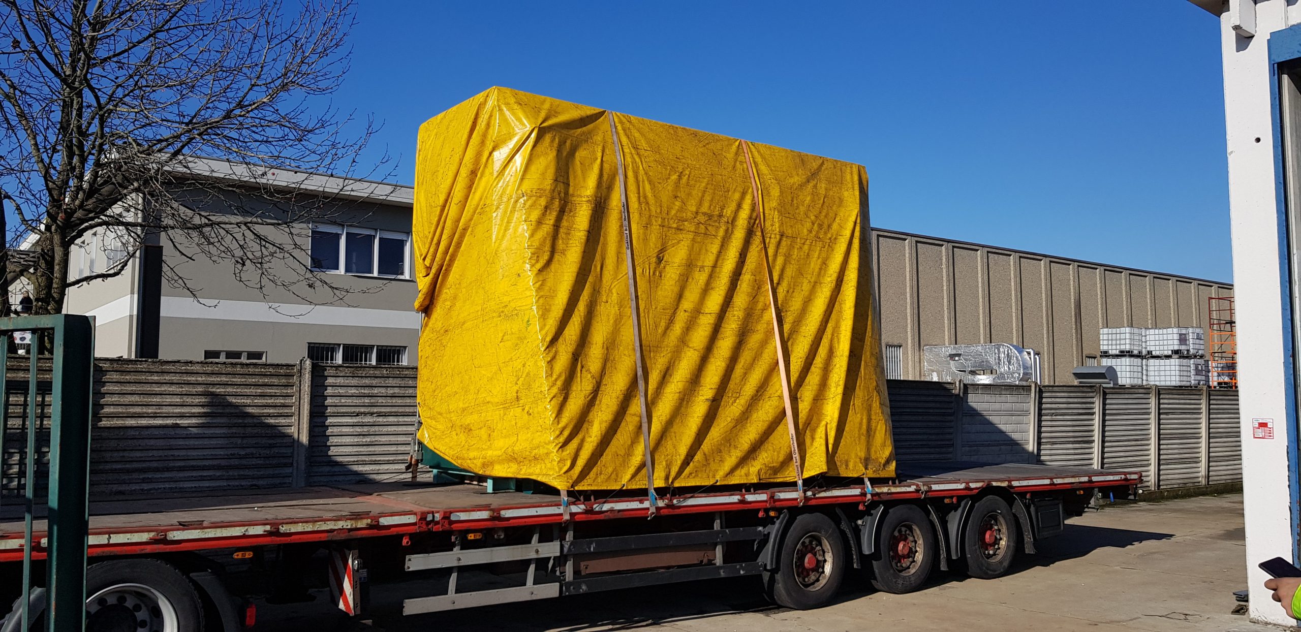 Tomes impregnation line